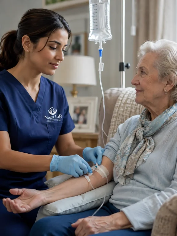 Iv infusion therapy at Home 01