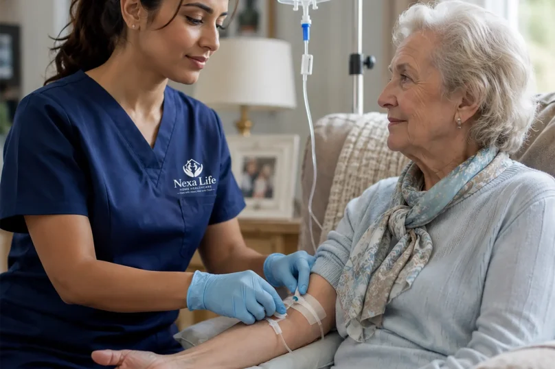 Iv infusion therapy at Home 01